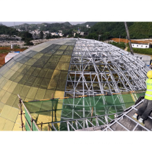 LF Dome Stahlstruktur Workshop Raumrahmenhalle Design